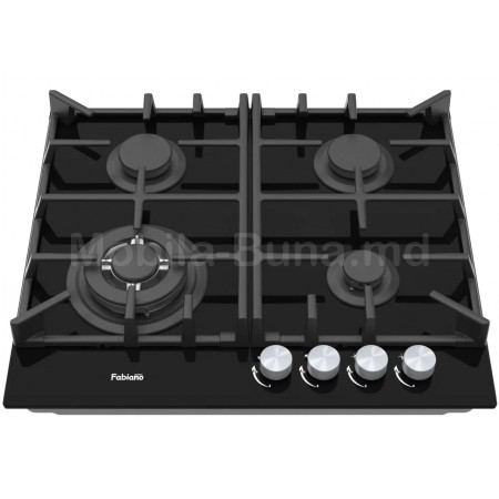 Газовая варочная поверхность 1044 VGHT2 Black Glasss А-32